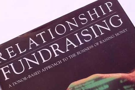 Cover of Relationship Fundraising by Ken Burnett - photo: Howard Lake