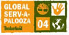Global Serv-a-Palooza logo - Timberland