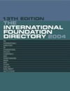 Cover of International Fundraising Directory 2004 edition