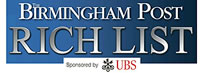 Birmingham Post Rich List logo