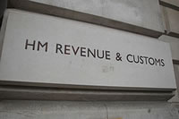 HM Revenue and Custom sign in Whitehall, London. Photo: Jam_90s on Flickr.com