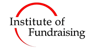 Institute of Fundraising logo in red and black