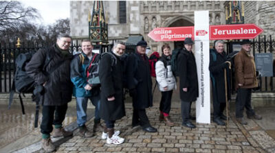 Participants in Christian Aid's online pilgrimage