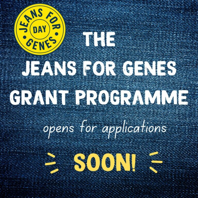 Jeans for Genes grants programme 2021