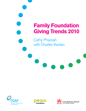 Cover of Family Foundation Giving Trends 2010