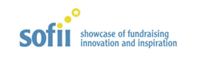 SOFII logo - the showcase of fundraising innovation and inspiration