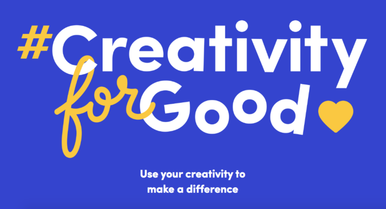 Creativity For Good - TikTok campaign logo