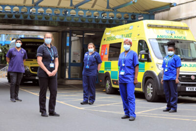 Yorkshire Ambulance NHS staff. Photo: NHS Charities Together