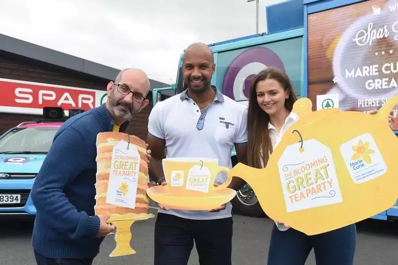 SPAR employees hosted Blooming Great Tea Parties in support of Marie Curie