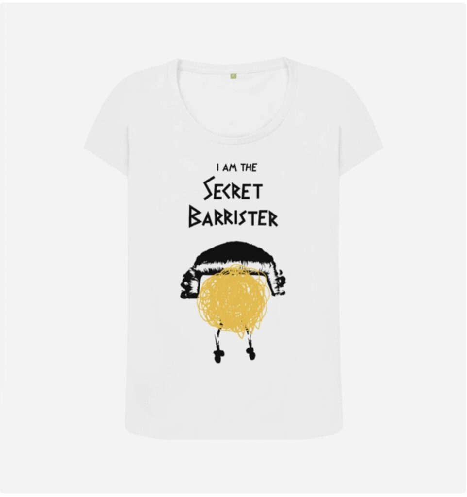 Secret Barrister t-shirt
