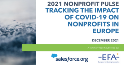 Cover of Nonprofit Pulse survey 2021