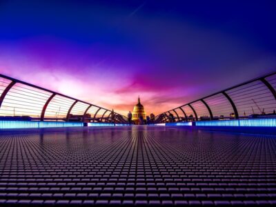 London's Millennium bridge - Pexels.com