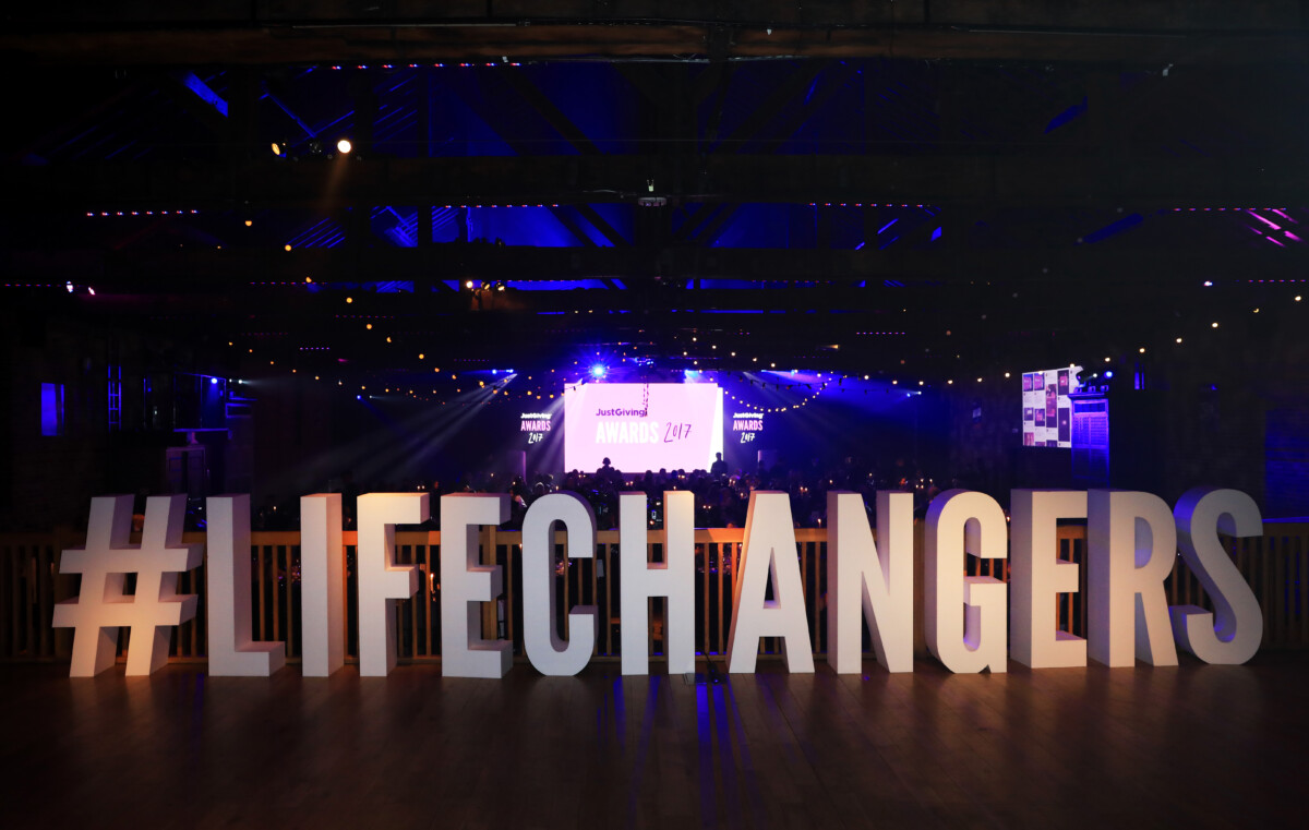 JustGiving Award nominees and winners are #LifeChangers