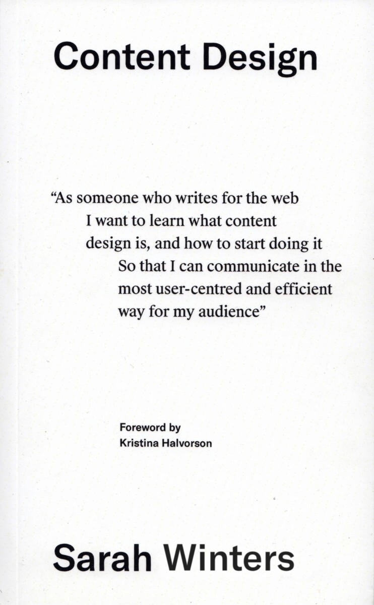 The Content Design Book