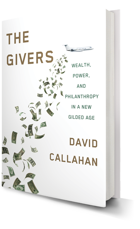 The Givers by David Callahan (cover in 3D)