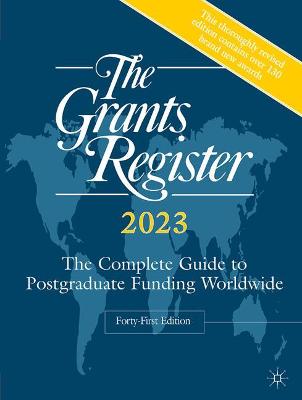 The Grants Register 2023 (cover)