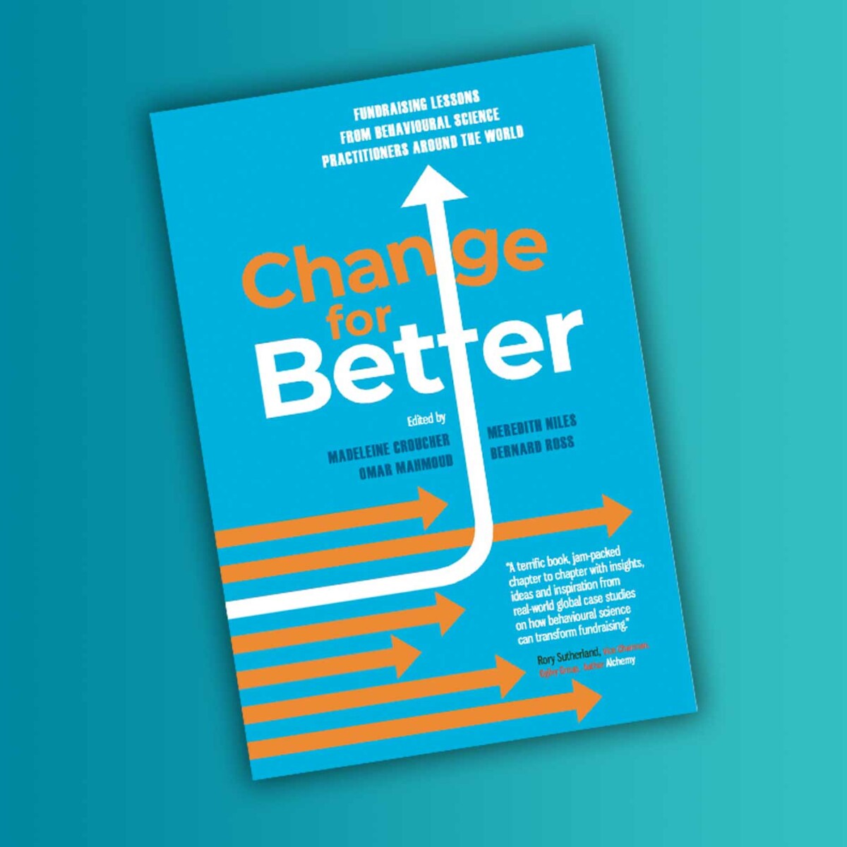 Change for Better (cover on a blue background)