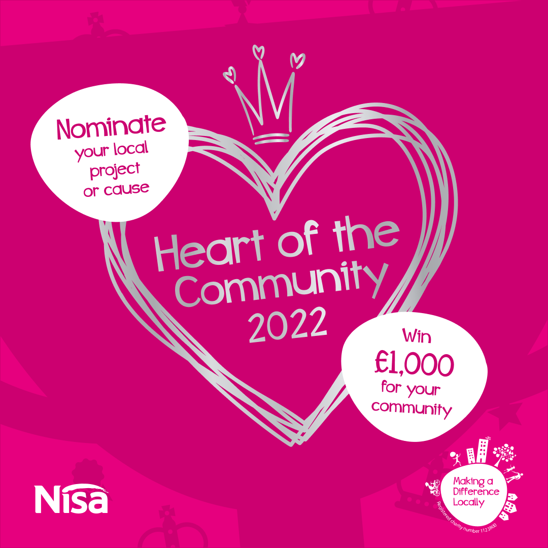Make a Difference Locally's Heart of the Community Awards 2022 logo