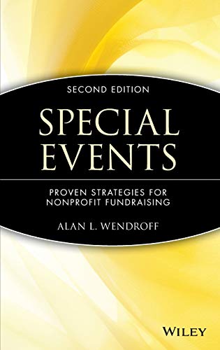 Special Events: Proven Strategies for Nonprofit Fundraising