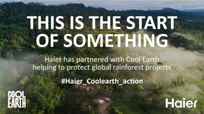 Cool Earth and Haier partnership image