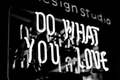 Do what you want - neon sign on black background. Image: Unsplash