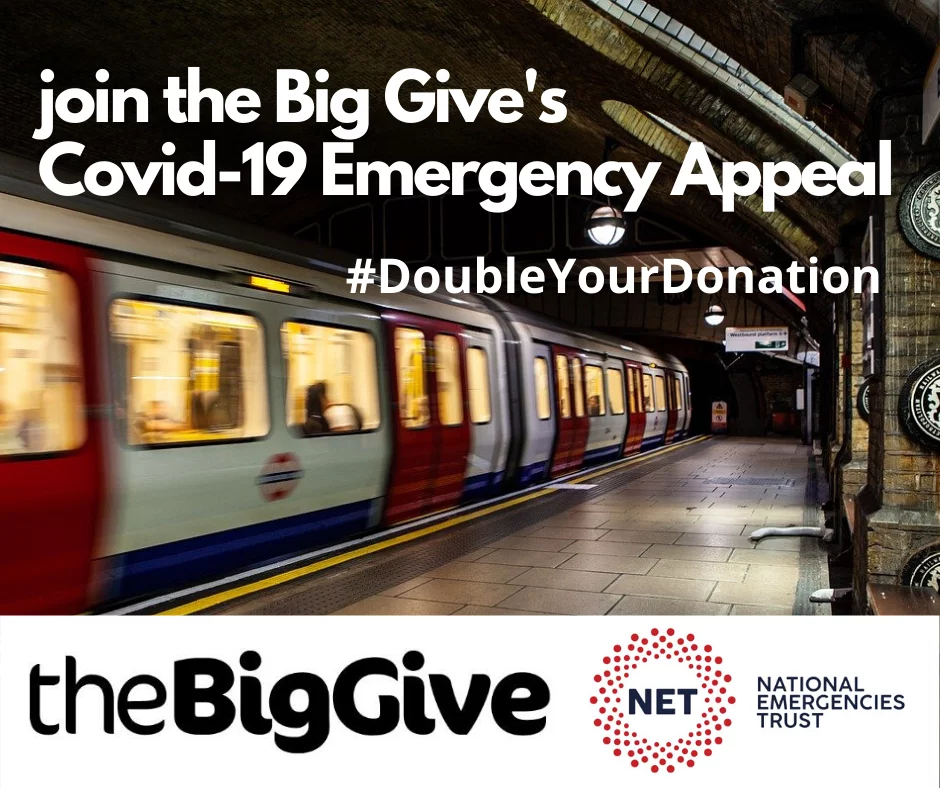 Join the Big Give's Covid-19 Emergency Appeal - promotional image