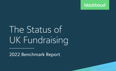 Cover detail of Blackbaud Status of UK Fundraising report
