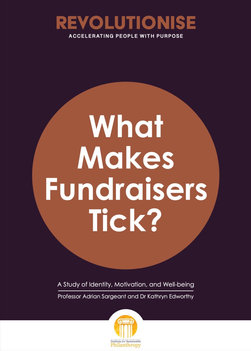 Cover of What Makes Fundraisers Tick? by Revolutionise International