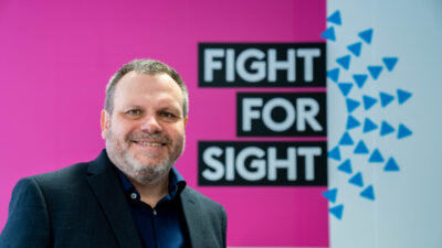 Keith Valentine Fight For Sight CEO