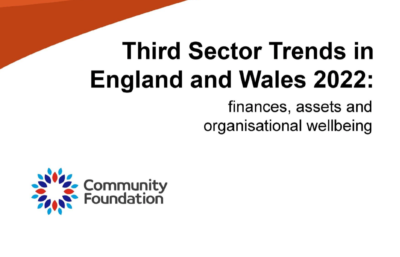 Cover detail from Third Sector Trends report