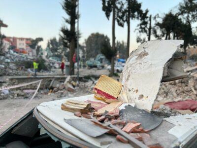 Earthquake damage in Antakya, Hatay, Turkey. Randa Ghazy/ Save the Children
