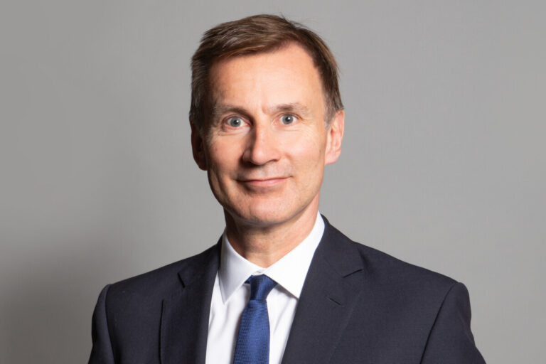 Jeremy Hunt, Chancellor of the Exchequer, official portrait