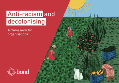 Cover of Bond anti-racism guide