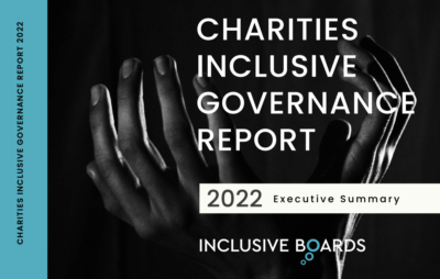 Charities Inclusive Governance Report cover