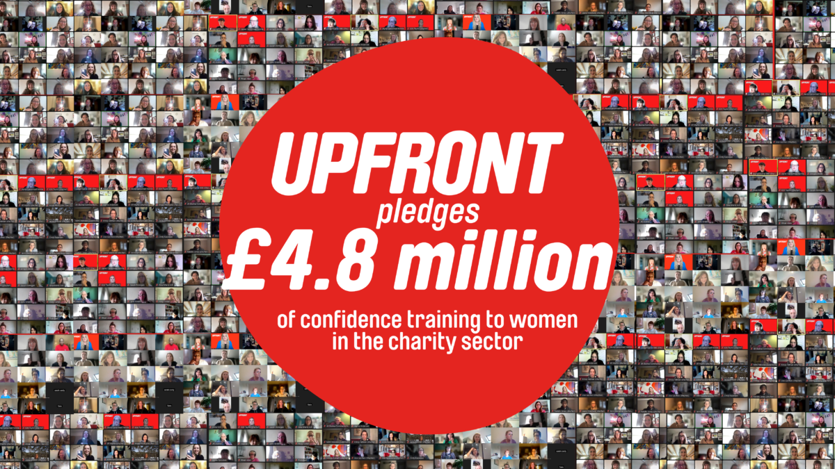 UPFRONT pledges £4.8 million in training for women in charity