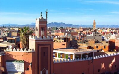 A view over Marrakech, Morocco. By Hicham ELAARKOUBI on Pixabay.