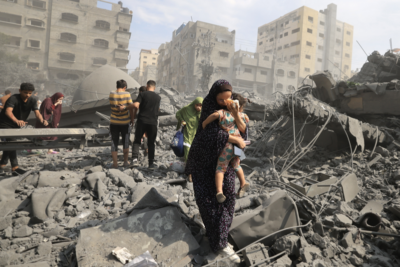 Destruction in Gaza © Mahmud HAMS / AFP
