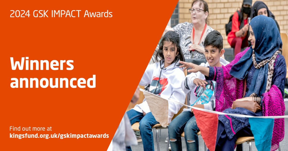 Winners of 2024 GSK IMPACT Awards announced UK Fundraising