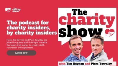 New third sector podcast launches this month