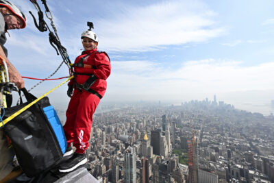 Outward Bound in first charity abseil down Empire State Building