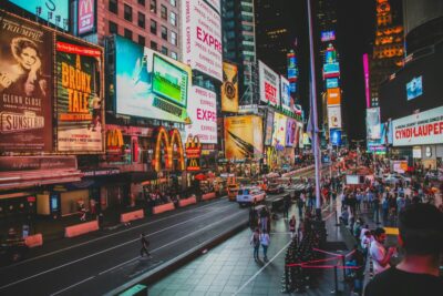 Times Square in New York by Czapp Arpad on Pexels
