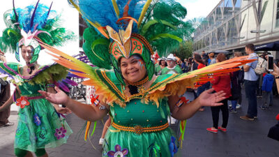 Alegria Samba School, VIVA Carnival Club. Photo by Tracy Curtis.