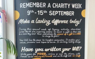 Remember A Charity Week: how charities are sharing the legacy message externally & internally