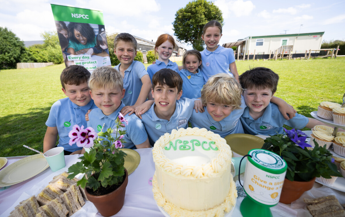 Run 4 Wales - NSPCC children’s tea party at Llangan Primary School