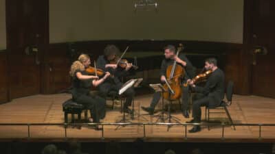 Pianist Jeneba Kanneh-Mason performing on stage at London's Wigmore Hall at the launch of the venue's 125th Anniversary, 2025/26 Season on Wednesday 26 March, 2025.