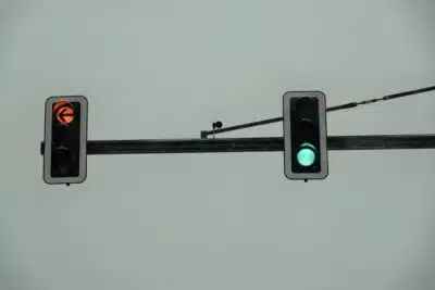 Stop or go - traffic lights.