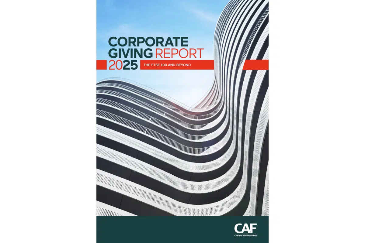 CAF Corporate Giving Report 2025 - cover