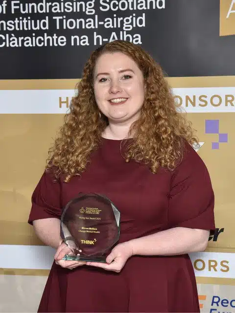 Mirren Wallace of Change Mental Health wins Rising Star award 2025