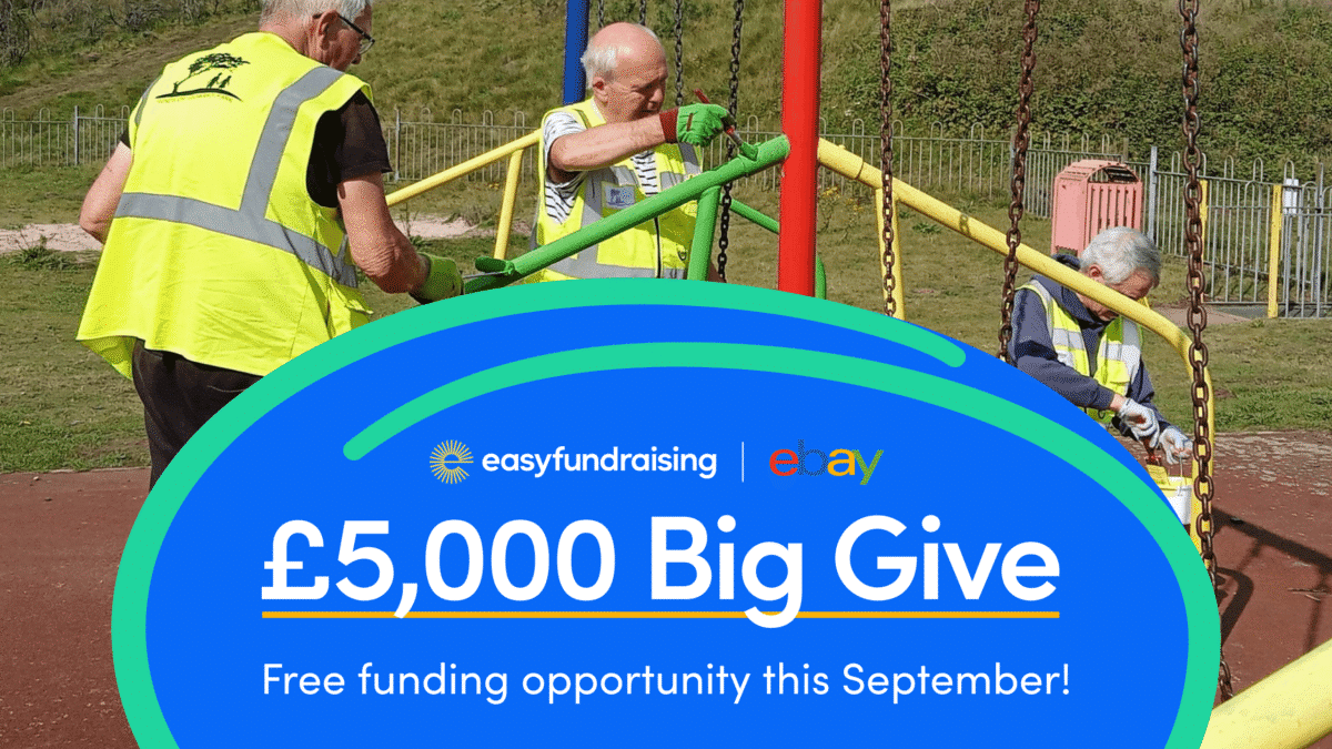 £5,000 Big Give - easyfundraising and eBay