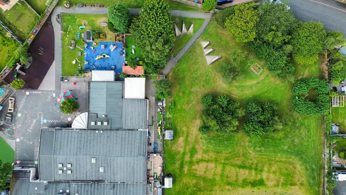 Pupils and staff at Evelyn Community Primary School in Prescot, Merseyside, on
16th July, 2025, take part in WWF’s Happy By Nature schools programme – helping children get their daily dose of nature through learning and play.
